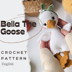 PDF Bella The Goose/Crochet Pattern In English/PRODUKT CYFROWY 画像 1