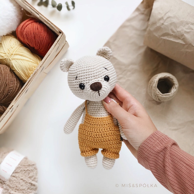PDF Aleks Teddy Bear/Crochet Pattern in English only/DIGITAL PRODUCT image 3