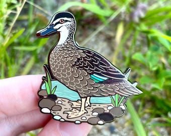 Pacific Black Duck Enamel Pin