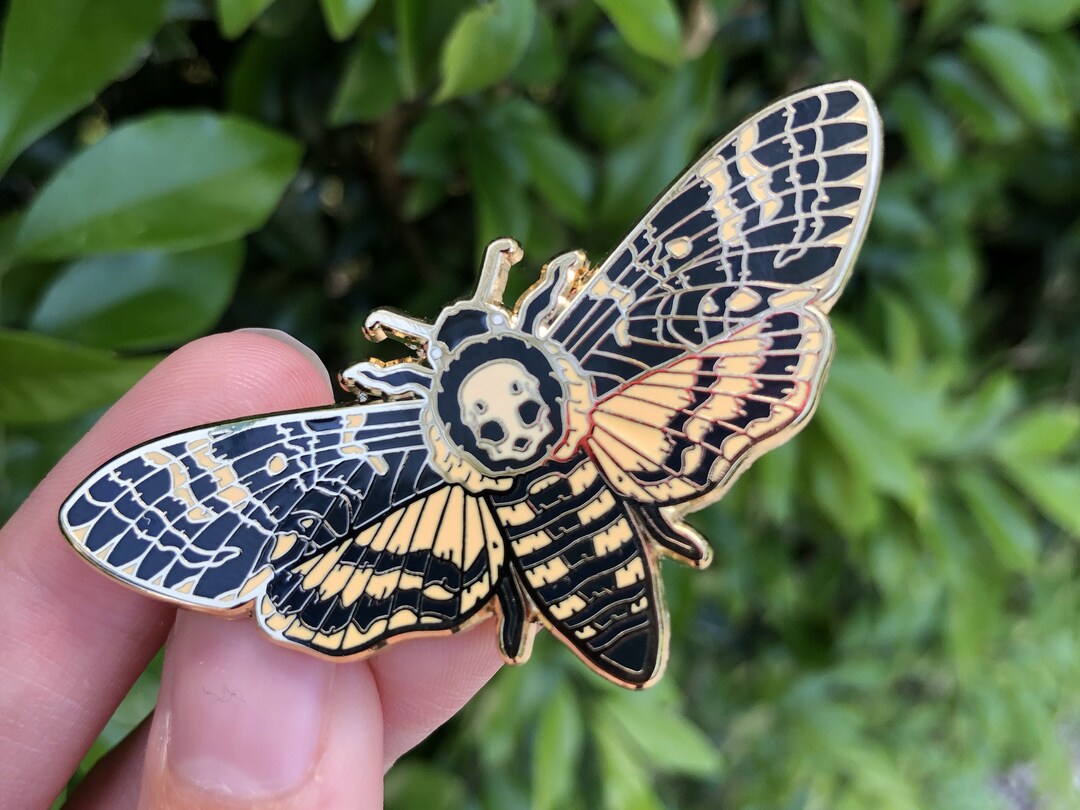 Death's-head Hawkmoth Moth Patch | Occult Patches & Pins