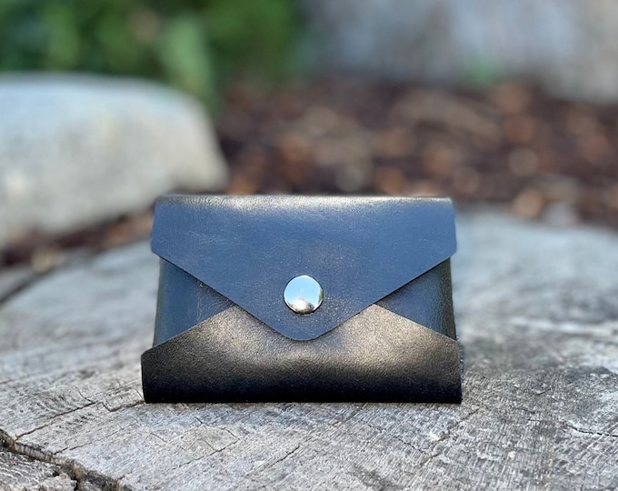 No-Stitch Card Wallet with Snap
