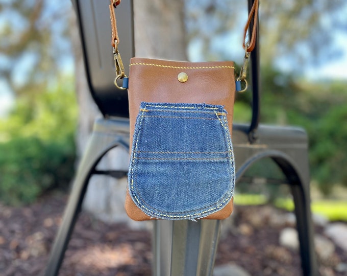 denim small bag