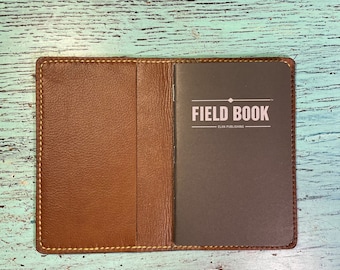 Hand made Leather Field Notes Cover