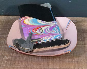 Mini Leather Valet Tray