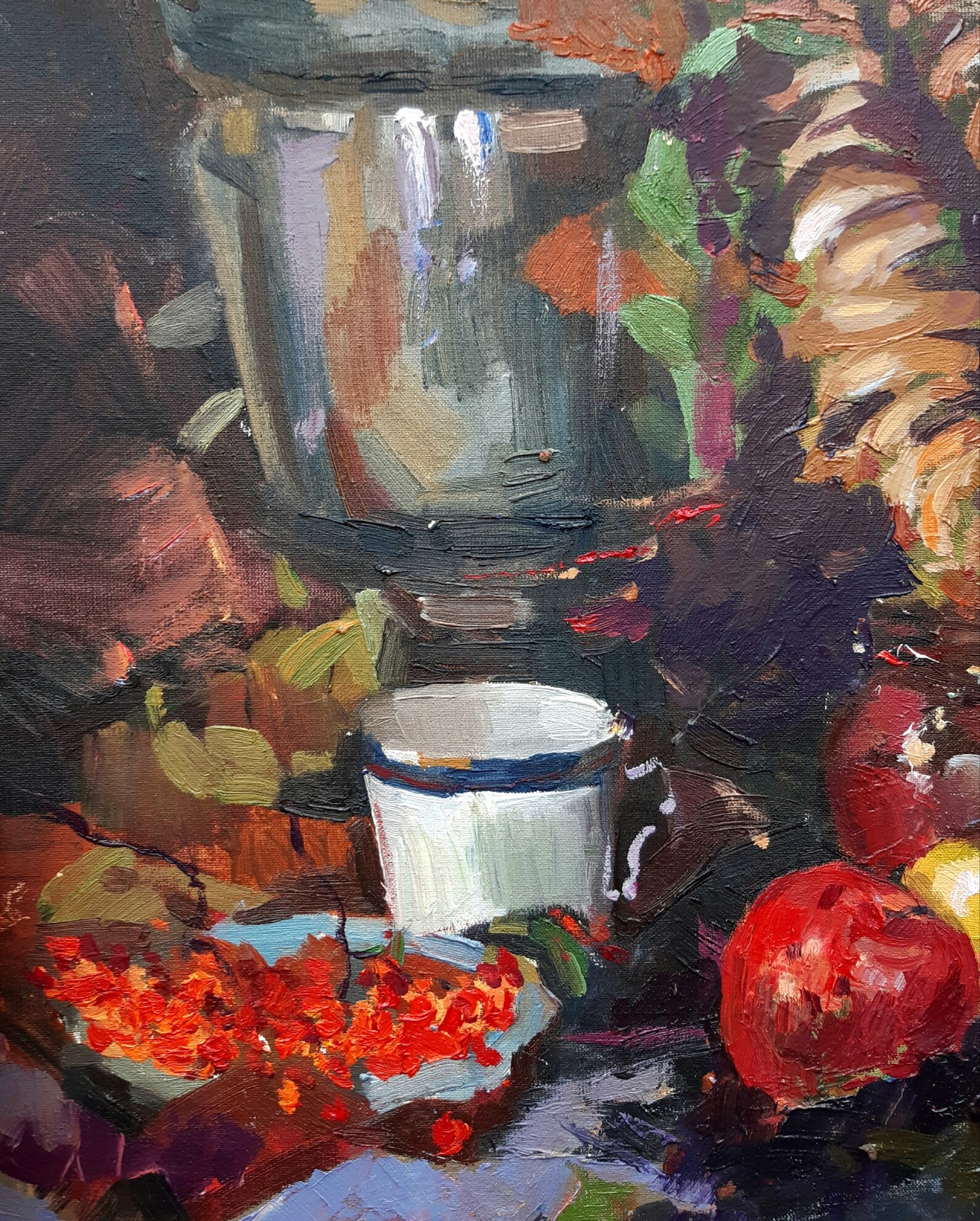 Original-Gemälde Ölgemälde Stillleben Küche Malerei | Etsy