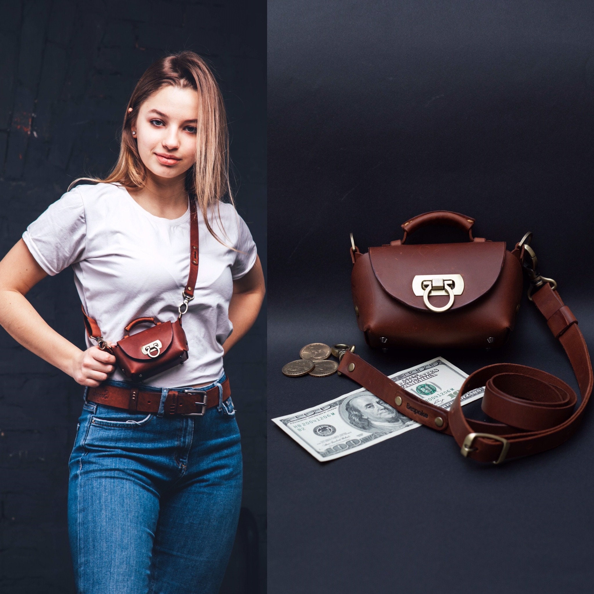 Women's leather mini & micro bags