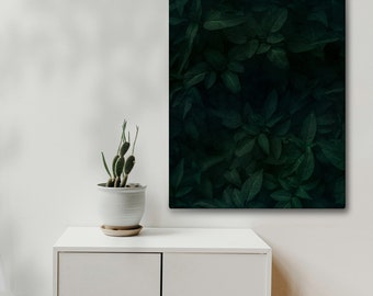 Emerald Green Wall Art, Botanical Print, Emerald Print, Emerald Watercolor Art, Botanical Art, Emerald Home Decor, Emerald Wall Decor