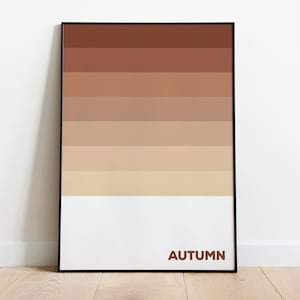 Herbstfarben Poster, Skandinavisches Poster, Abstrakter Druck, minimalistische Kunst, Nordische Kunst, zeitgenössische Kunst | Wanddekoration | Wandkunst