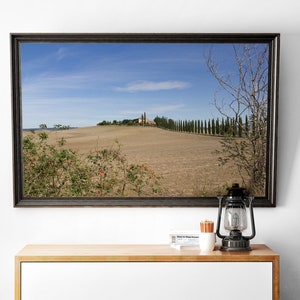 Tuscany Landscape with Cypresses, Tuscan Landcape Photograpy, Tuscany Print, Landscape Print, Italy Print | Wall Decoration | Wall Art