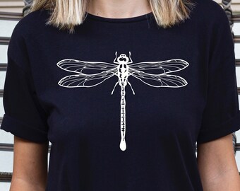 Dragonfly shirt,Dragonfly t-shirt,Dragonfly gift,Insect shirt,Bug Shirt,Cottagecore Shirt,Aesthetic shirt,Insect lover,Dragonfly shirt women