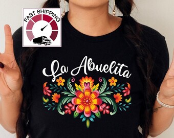 Abuelita shirt,Abuela shirt,Gift for Abuela,Mexican Grandma shirt,Spanish Grandma gift,Dia Del Madre Abuela gift,Mothers day Abuela gift
