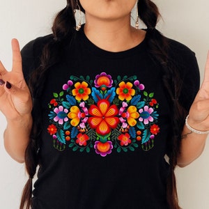 Mexican floral shirt,Mexican heritage shirt,Mexican shirts,Mexican bloom tee,Latina shirts,Mexicana shirt,Mexican gift,Dia de la madre shirt