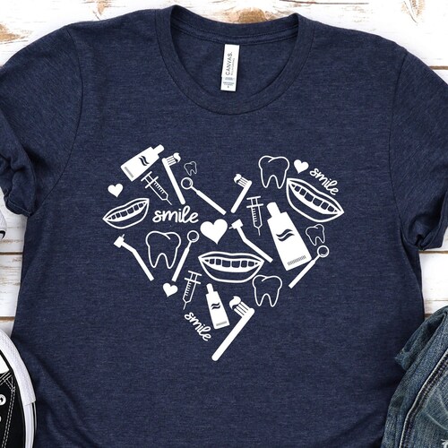 Dental Hygienist Giftdental Hygienedental Shirtsdental Etsy