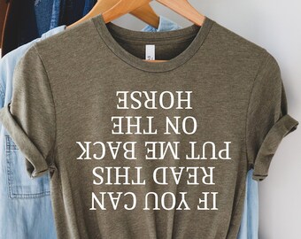 Horse Shirt,Horse gifts women,Horse Lover Gift,Horse trainer gift,Horse Shirts men,Equestrian gift,Barn Shirt,Riding ring tee,Unisex tee