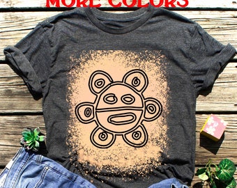 Sol Taino Puerto rico shirt,Taino bleached effect,Puerto Rico shirt,Puerto Rican symbol tee,Boricua Shirt,Puerto Rico Gift,Taino indigenous