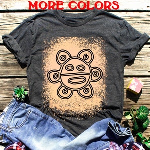 Sol Taino Puerto rico shirt,Taino bleached effect,Puerto Rico shirt,Puerto Rican symbol tee,Boricua Shirt,Puerto Rico Gift,Taino indigenous