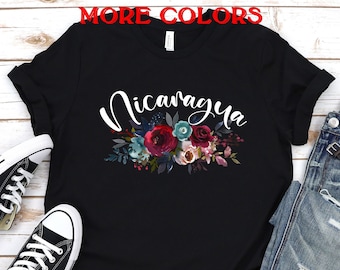 Nicaragua Shirt,Nicaragua gift,Nica Shirt,Spanish Shirt,Nicaraguanse Shirt Gift,Latina shirt,Hispanic Women Shirt,Nicaragua Clothing,Unisex