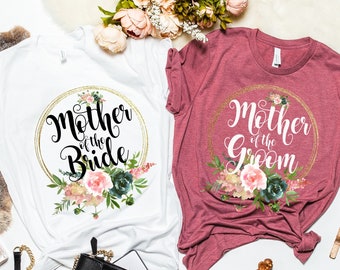 Mother of the Bride Shirt,Mother of the Groom,Bridal Party Shirts,Bride Shirt,Bridesmaid Shirts,Wedding Shirts,Bride Gift,Wedding party gift