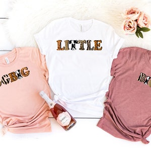 Sorority Big little shirts,Big little fur shirts,Big little reveal shirts,Big little animal tees,Sorority cow print,Big little leopard,Unise
