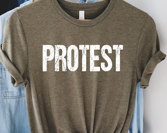 Protest shirt,Anti Trump tshirt,Protest Trump tee,Activist t-shirt,Political shirt,Anti republican tee,Democrat tshirt,Anti deportation top