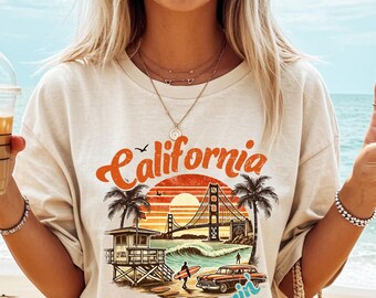 california Shirt,California Dreamin Comfort Colors® Shirt,California Vacation,California holiday,California lover gift,California tropicals