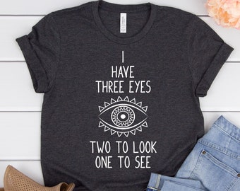 Third eye shirt,Third eye chakra,Eye shirt,Occult shirt,spiritual shirt,Seeing Eye Graphic Tee,Evil eye,Witchy Shirt,Occult clothing,Unisex