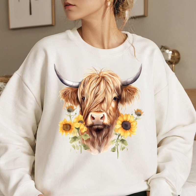 Bovine Silhouette Sweatshirt main image 1