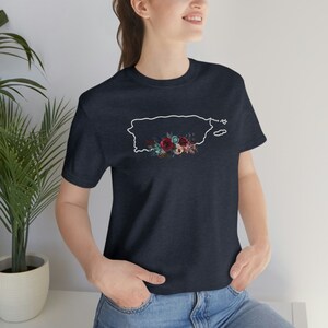 Puerto Rico Tshirt,puerto Rico State Shirt,puerto Rico Map Shirt,puerto
