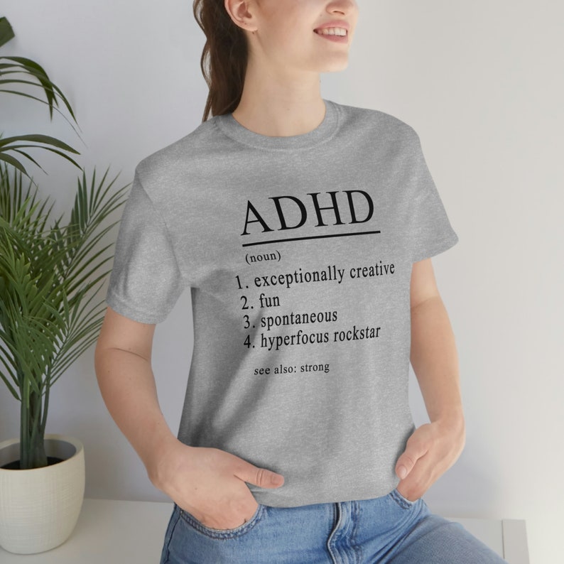ADHD DEFINITION shirt,ADHD shirt,Adhd tshirt,Adhd Awareness week,Adhd Neurodiversity Shirt,Neurodiversity Awareness,Embrace Neurodiversity image 3