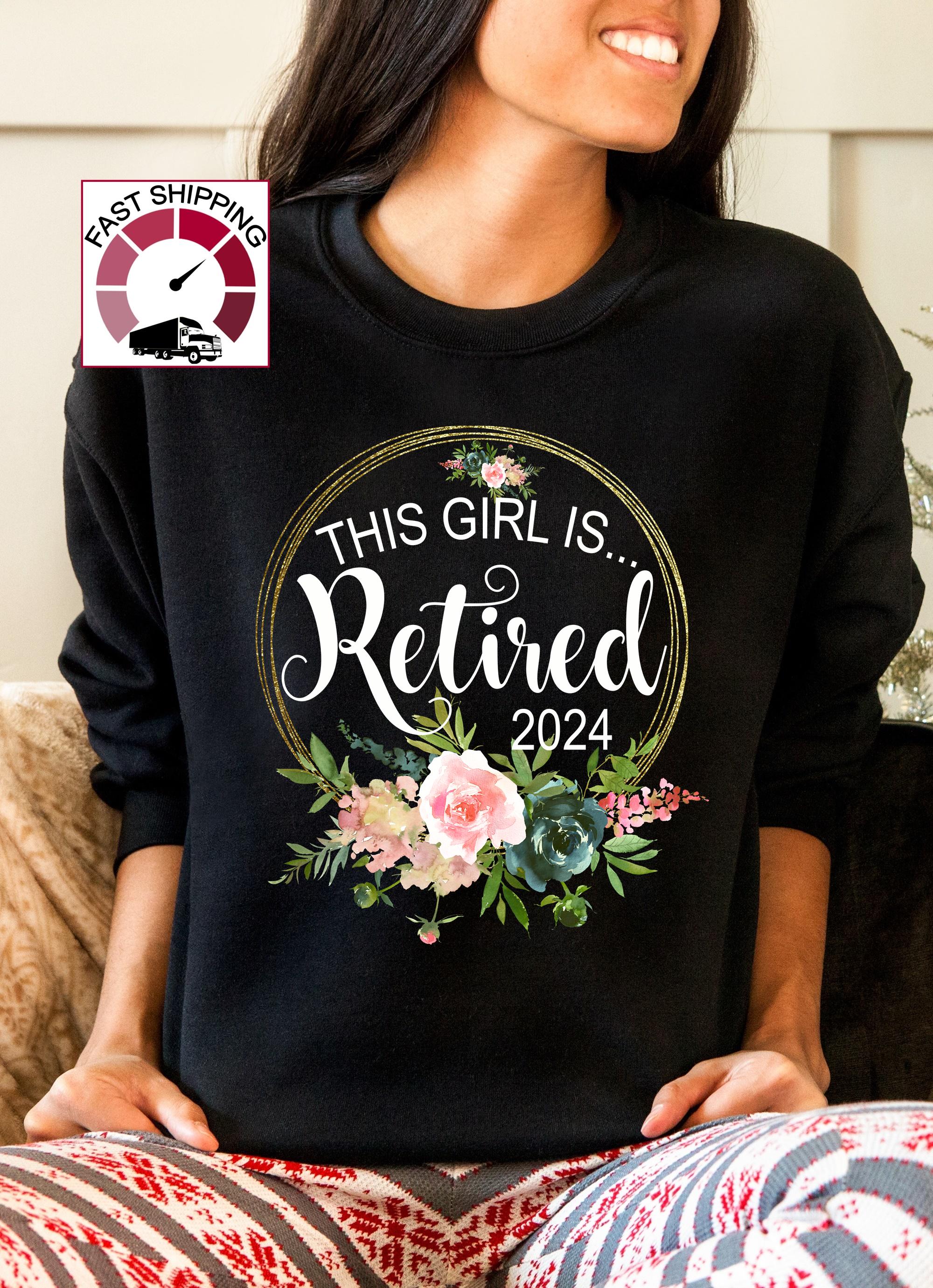 Retired Tshirts Women Retirement Gifts Shirts For Grandma Funny Short Sleeve Graphic Tees Top S Dark Blue At Women's Clothing Store