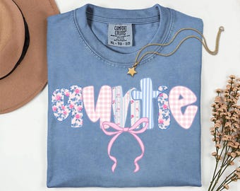 Auntie Preppy Comfort Colors shirt,Mothers Day Aunt gift,Aunt shirt,Gift for Aunt,Aunt clothing,Auntie gift,Aunty to be,Future Aunt tshirt