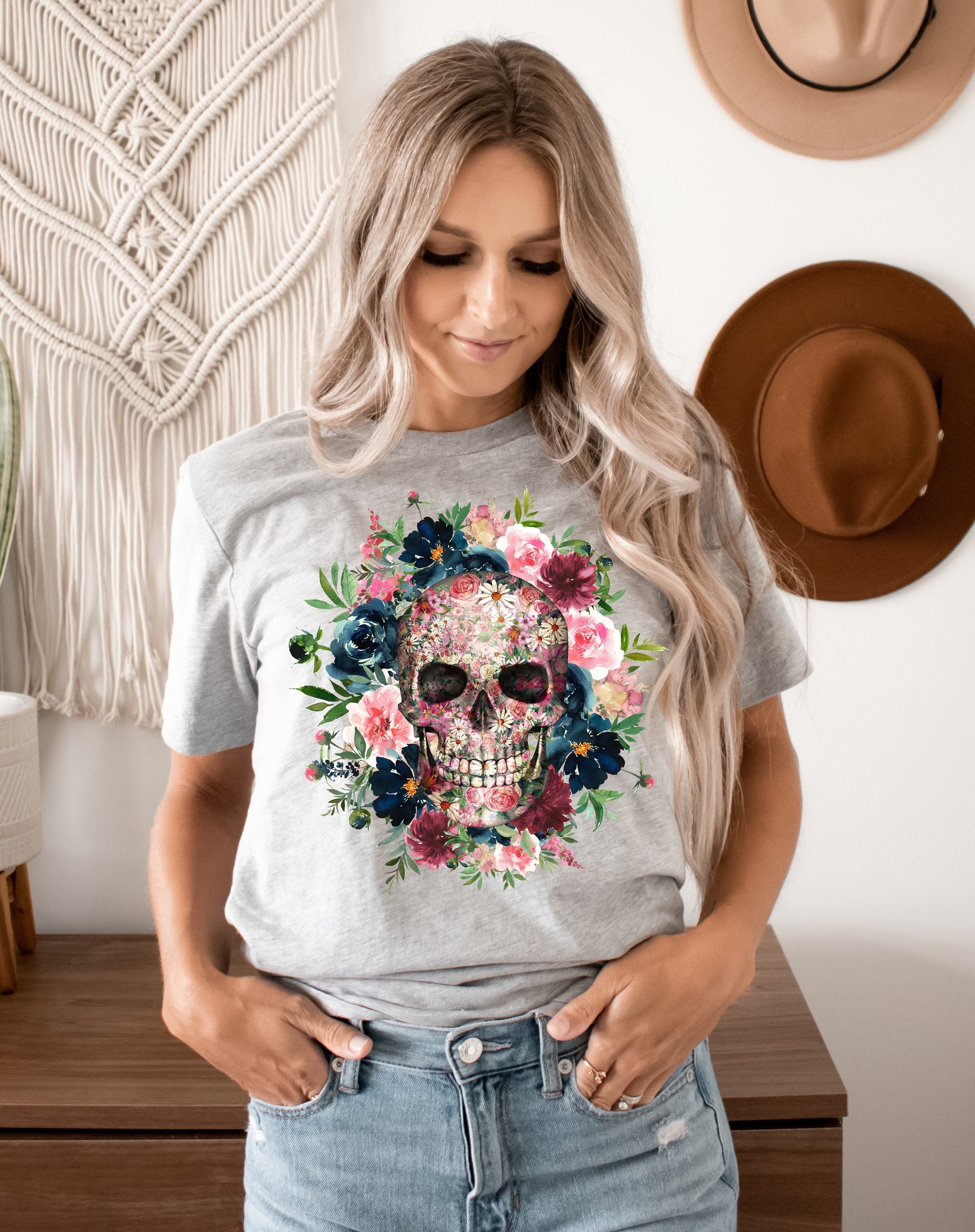 Divertido Dia De Los Muertos Mexicana Calavera De Azu00facar Camiseta