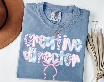 Preppy Creative Director Comfort Colors shirt, Art Director Crewneck apparel