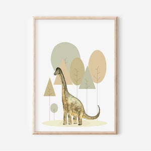 Brachiosaurus poster