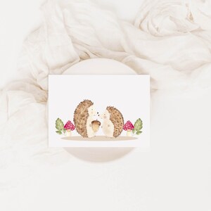 Postkarte Igel kinder Karte Geschenk karte Igel Diana Marc Illustration Papeterie Geschenk Valentinstag Karte Valentin Geschenk Verlobung Igel karte kinder karte Geschenk Geburtstag