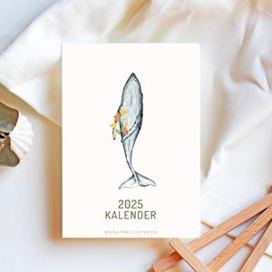 Tischkalender 2025 DIN A6 Hochformat Kalender Jahresplaner Monatsübersichten Tierkalender Monatskalender Kinder Kalender Weihnacht Geschenk