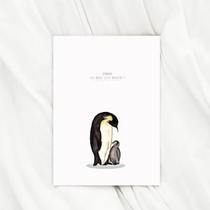 Karte für papa Papa Du bist der Beste Grußkarte Karte zum Vatertag Glückwunschkarte Papa Geburtstagskarte Vatertagskarte Geschenk Papa Vater