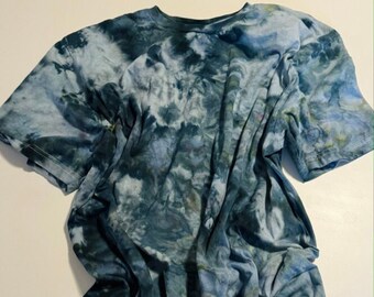 Blue Ice Dyed Shirt