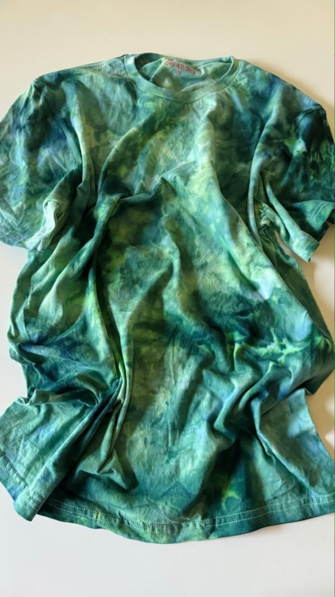 Smooth Ice Dyed Tee Blue Combo