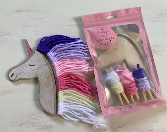 DIY Unicorn Macrame Kit: Kid's Craft Project