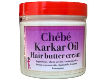 Chebe Karkar Hair Butter Natural Growth, Reduce Shedding Breakage, Retain Length,Moisture-rich chebe karkar hair butter for length retention