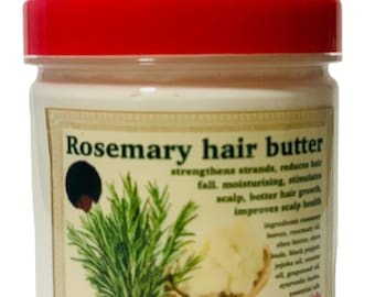 Rosemary hair butter, hair growth butter, strengthens prevents hair loss,  150ml