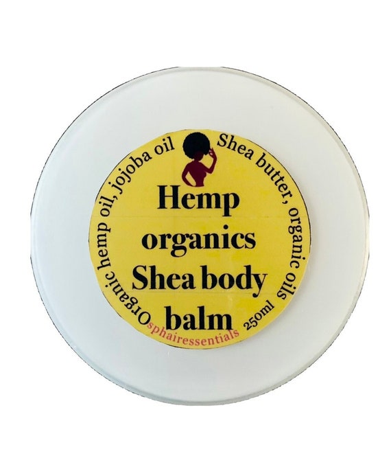 Hemp Body Butter With Shea Butter Nourish Dry Itchy and Etsy UK