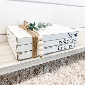 Personalized Book Stacks