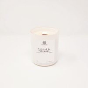 Vanilla + Patchouli Candle - 8.5oz - Gift Ideas