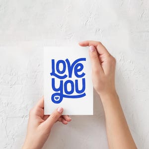 Cartoline postali, manifesti, lettere Love you