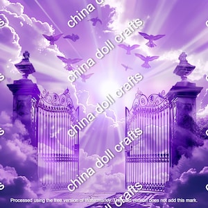 Beautiful Purple Memorial Background.