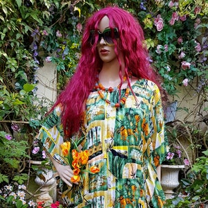 Plus size hawaiian costume top