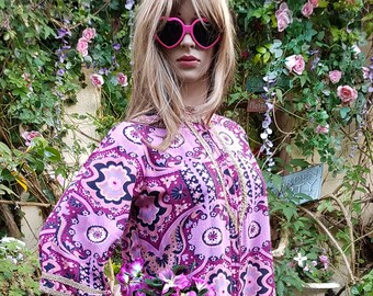psychedelic kaftan