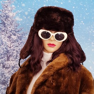 Beaver Lamb Fur Hat - Etsy